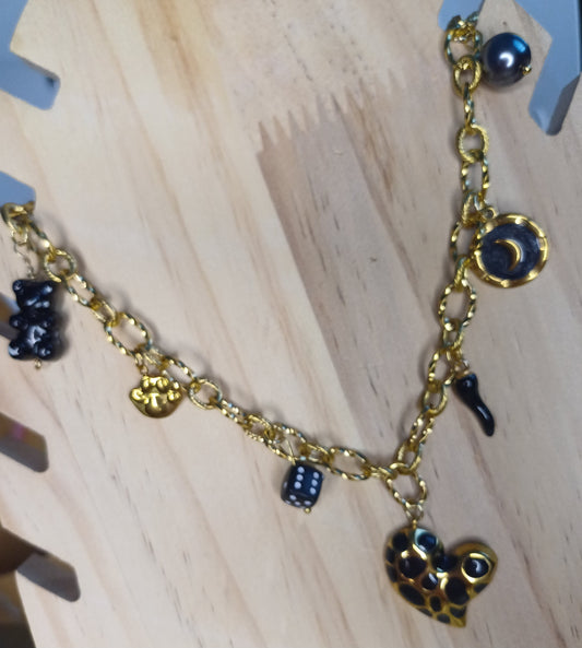 Collier "Full Black" – Élégance et Mystère en Acier Inoxydable