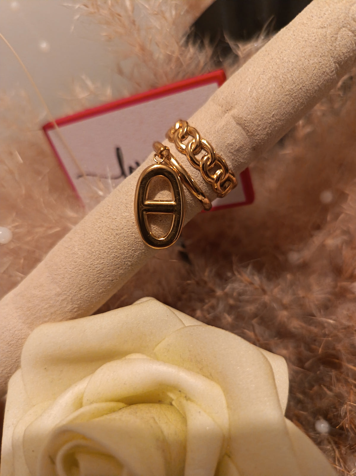 Bague breloque